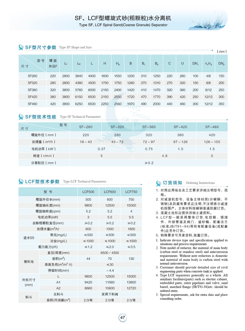 螺旋式砂水分离机